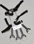 BLOWER RESTRAINT KIT W HEADER BKTS  & GASKETS ,  Kit- 6-71  8-71 10-71 14-71  SFI 14.1- TBS-250